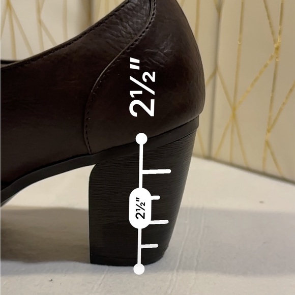 Kelly & Katie KK Cathy Brown 2.5” Pumps - Size 7.5 - Picture 2 of 6